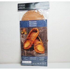 Genuine Leather Moccasin making kit, NWT, Size M